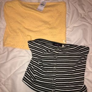 American Eagle and NeedMyStyle tube tops